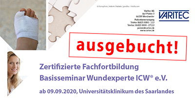 Zertifizierte Fachfortbildung Basisseminar Wundexperte ICW e.V.
